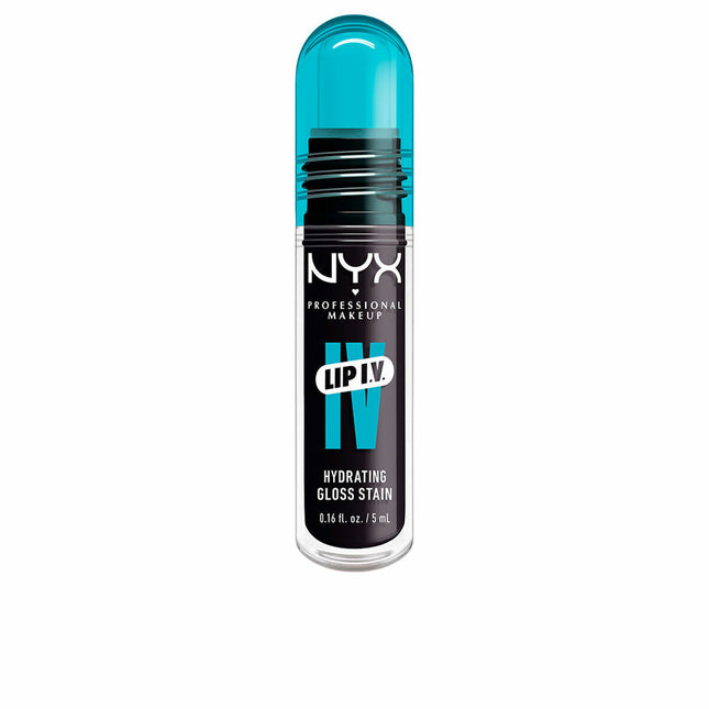 NYX Lip Iv Gloss 16-Grape Gushin' Unisex, 5 ml