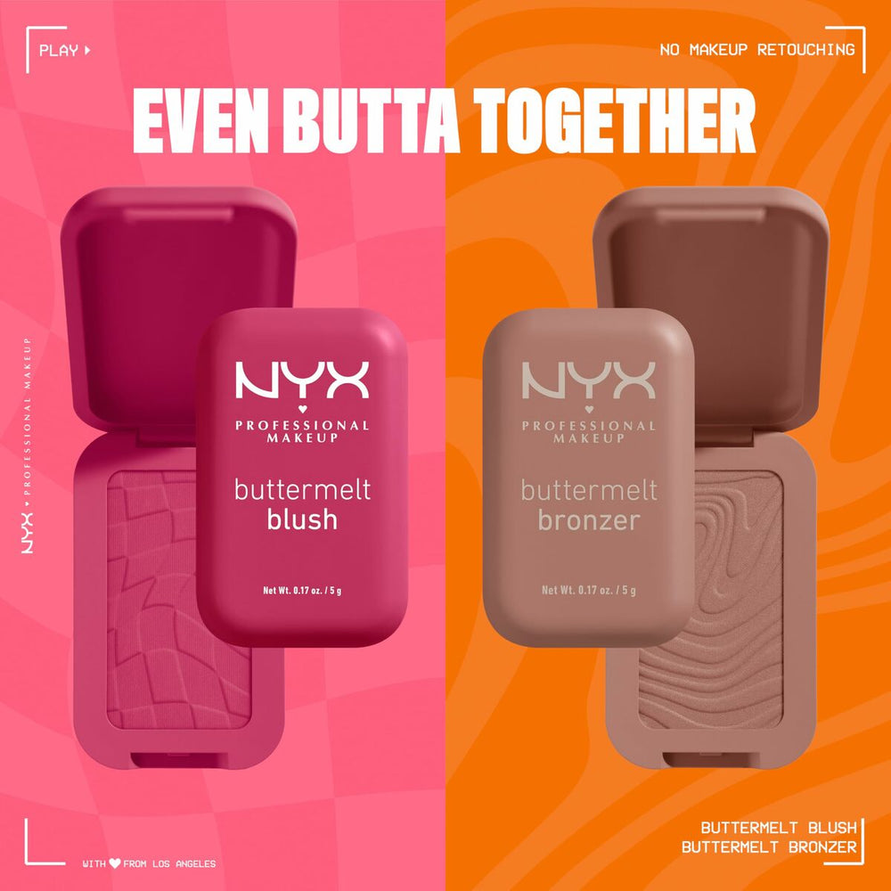 NYX Buttermelt Bronzer 02,5-Butta Ballin, 5 g