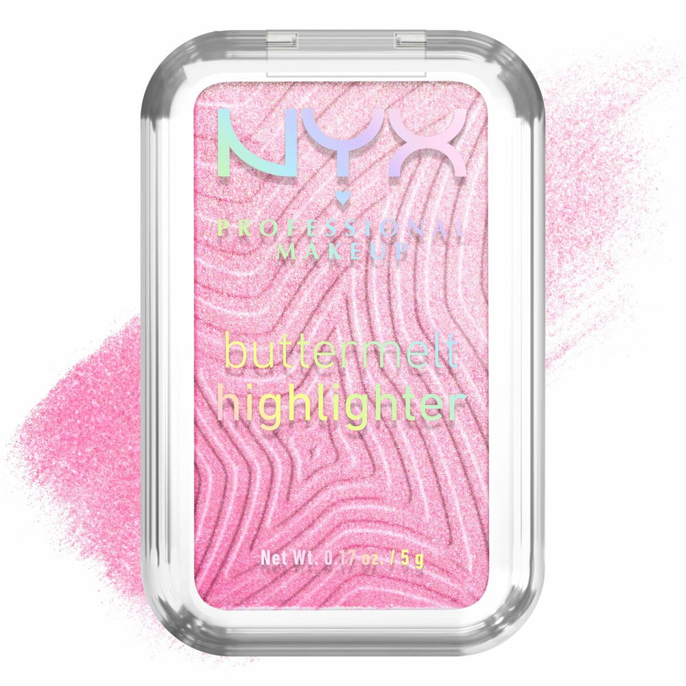 NYX Buttermelt Highlighter Iluminador En Polvo 15-U Butta Werk, 5 g