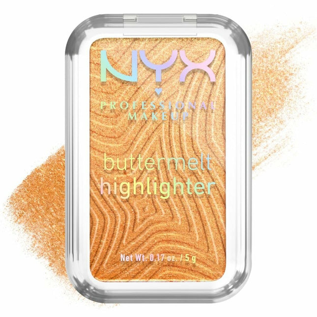 NYX Buttermelt Highlighter Iluminador En Polvo 30-Butta Bling, 5 g