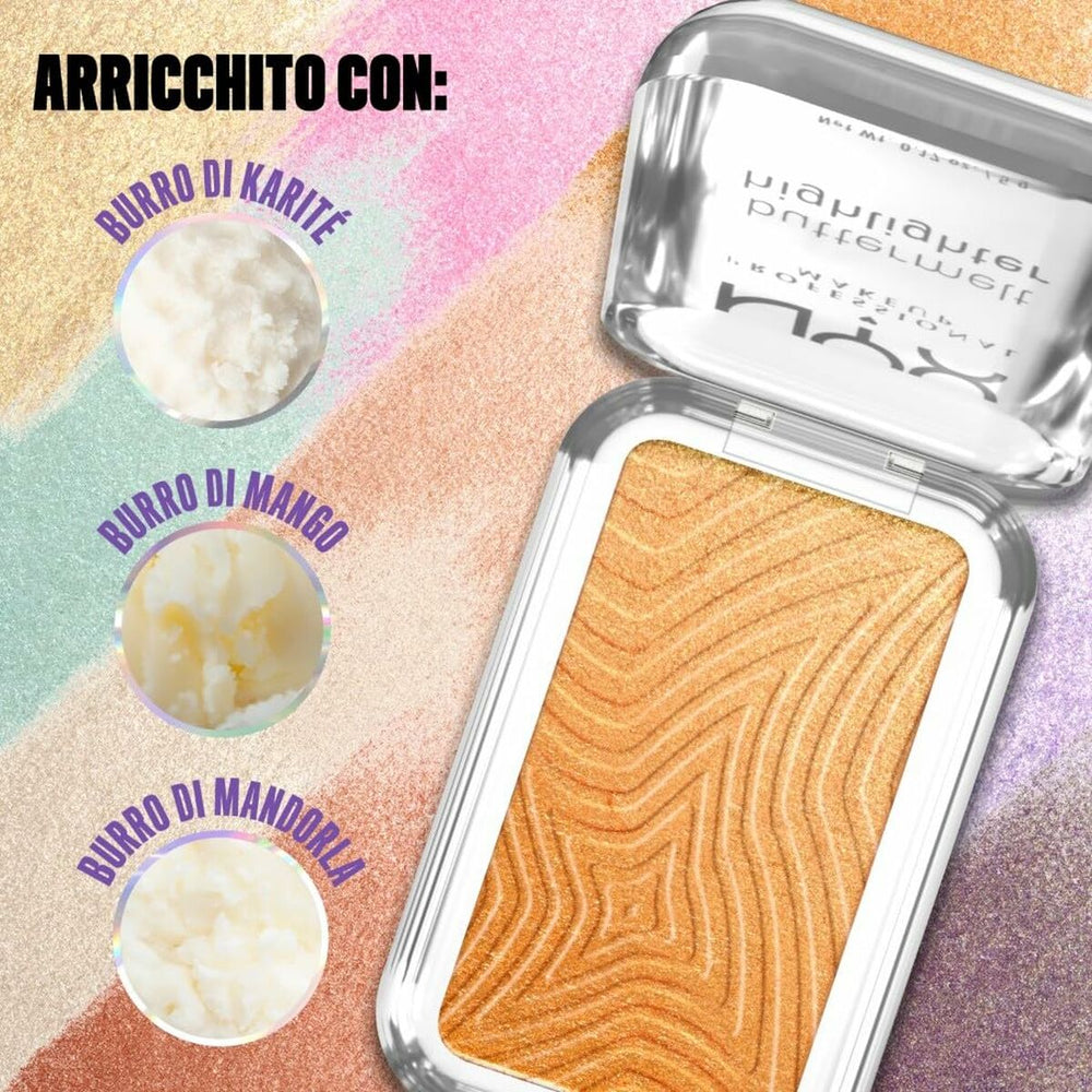 NYX Buttermelt Highlighter Iluminador En Polvo 30-Butta Bling, 5 g