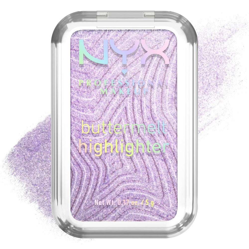 NYX Buttermelt Highlighter Iluminador En Polvo 40-No 1 Butta, 5 g