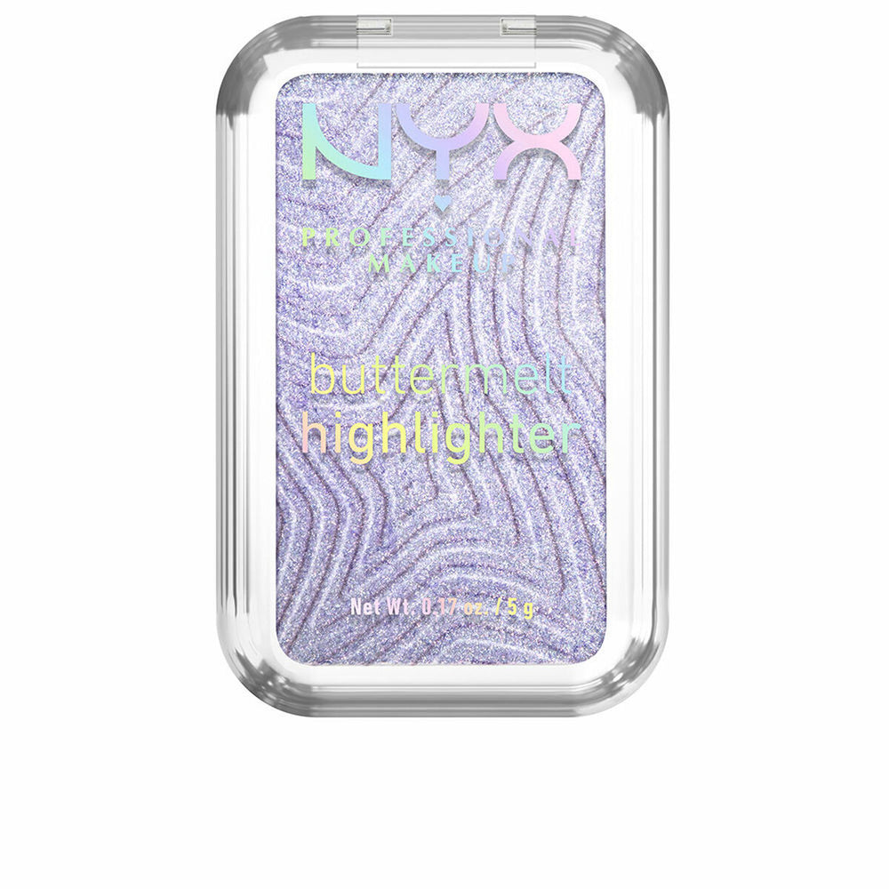 NYX Buttermelt Highlighter Iluminador En Polvo 40-No 1 Butta, 5 g