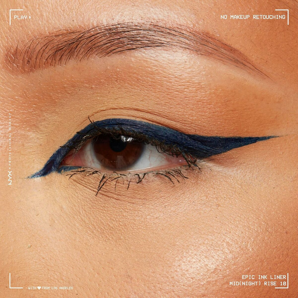 NYX Epic Ink Liner Eyeliner Waterproof 10-Mid Rise Unisex, 1 ml