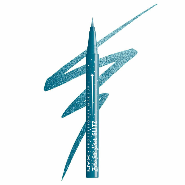 NYX Epic Ink Liner Glitz Eyeliner Waterproof 01-Tapered Twinkle Unisex, 1 ml