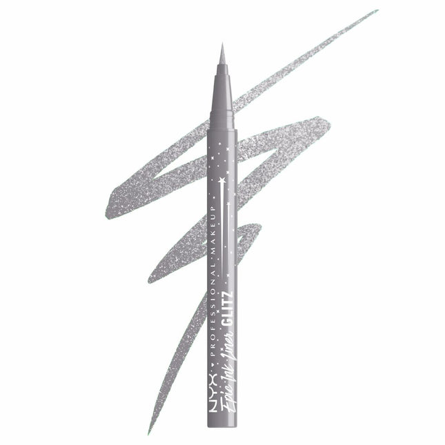 NYX Epic Ink Liner Glitz Eyeliner Waterproof 05-Flashy Flare Unisex, 1 ml
