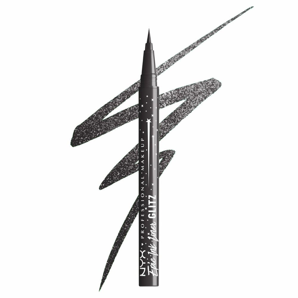 NYX Epic Ink Liner Glitz Eyeliner Waterproof 07-Graphite Glitz Unisex, 1 ml