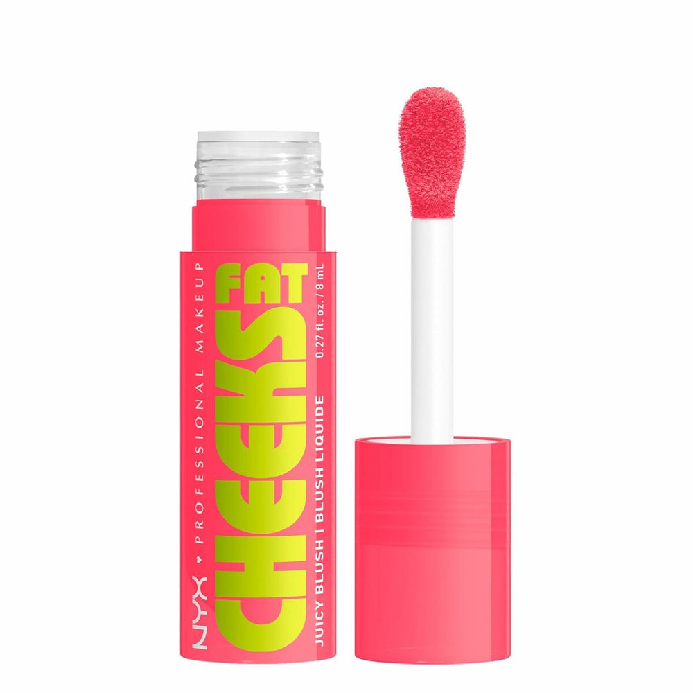 NYX Fat Cheeks Colorete Líquido Hidratante 03-Guava Gush, 8 ml