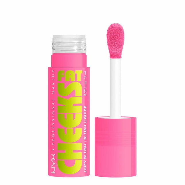 NYX Fat Cheeks Colorete Líquido Hidratante 04-Dragon Fruit Drip, 8 ml