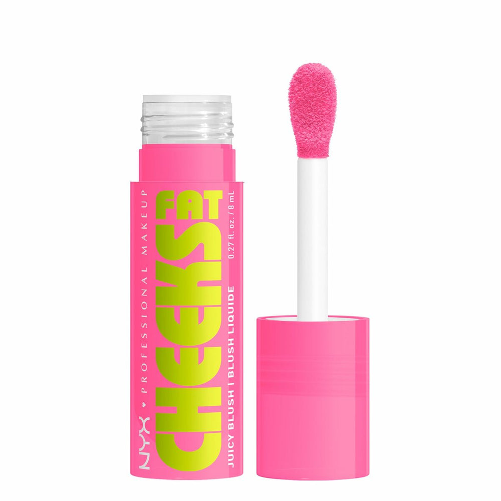 NYX Fat Cheeks Colorete Líquido Hidratante 04-Dragon Fruit Drip, 8 ml