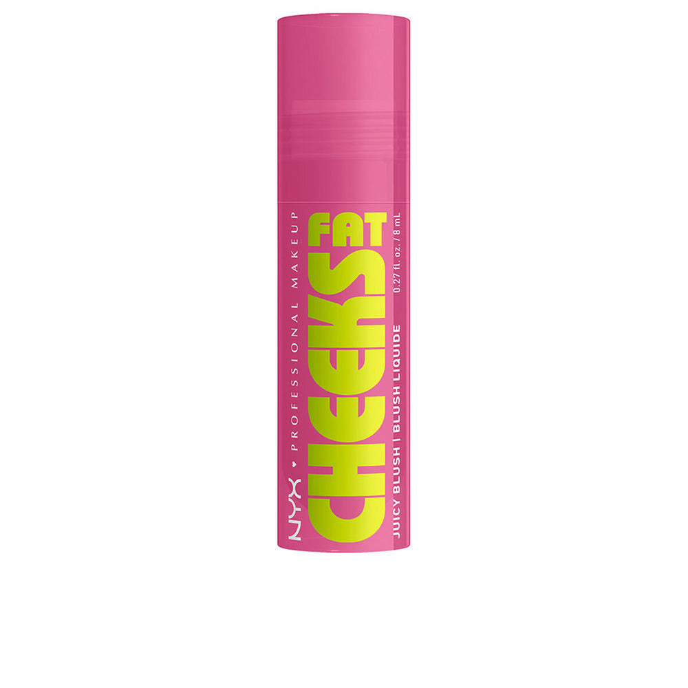 NYX Fat Cheeks Colorete Líquido Hidratante 07-Plump Pop Unisex, 8 ml