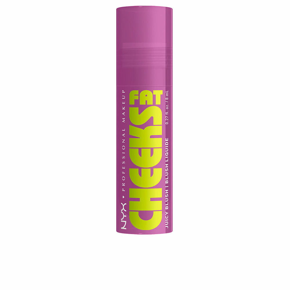 NYX Fat Cheeks Colorete Líquido Hidratante 08-Blueberry Burst, 8 ml