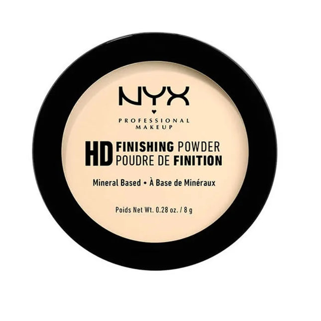 NYX High Definition Finishing Powder Mineral Based Banana Unisex, 8 g
