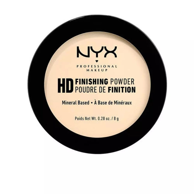 NYX Hd Finishing Powder Mineral Based Banana Unisex, 2,8 g