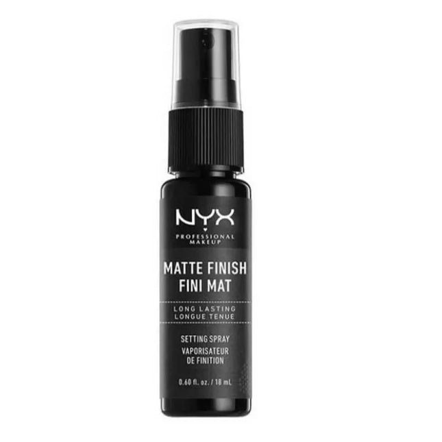 NYX Matte Finish Setting – Spray Mini Unisex, 18 ml