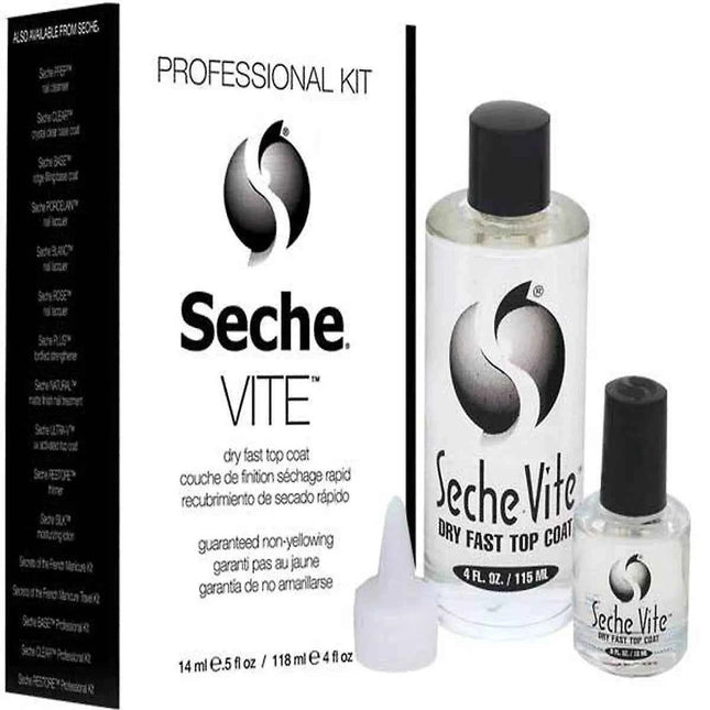 Seche Top Coat Dry Fast Lote 2 Piezas Unisex