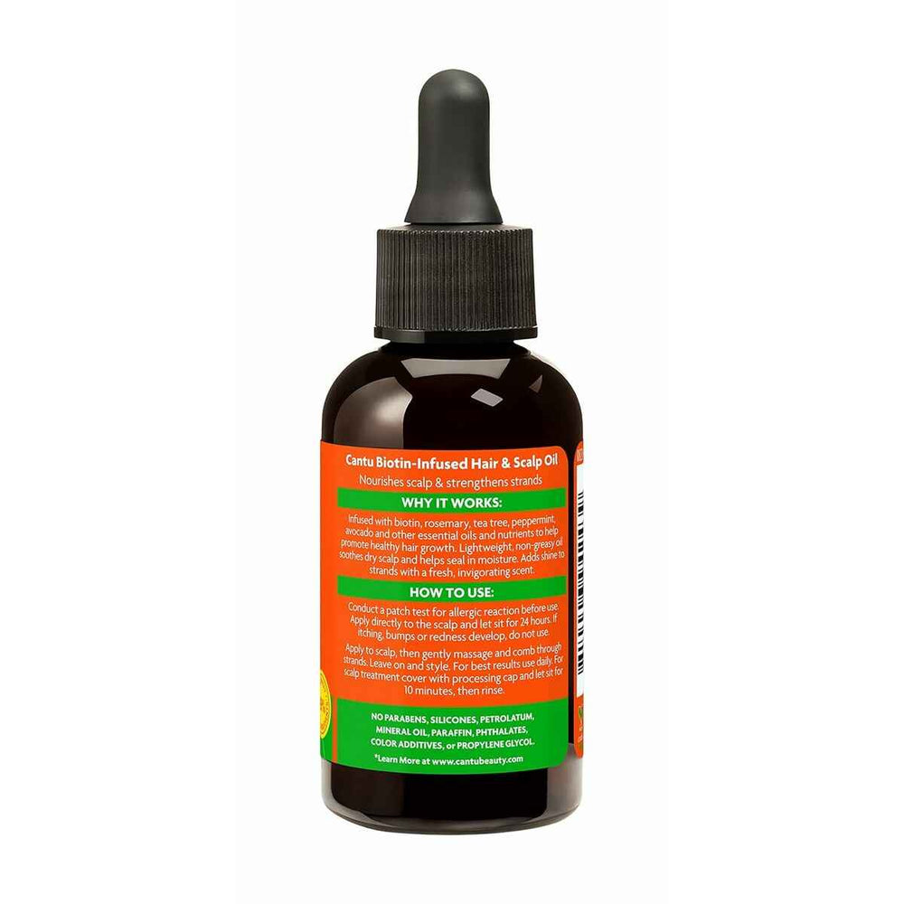 Cantu Biotin-Infused Hair y Scalp Oil Unisex, 59 ml