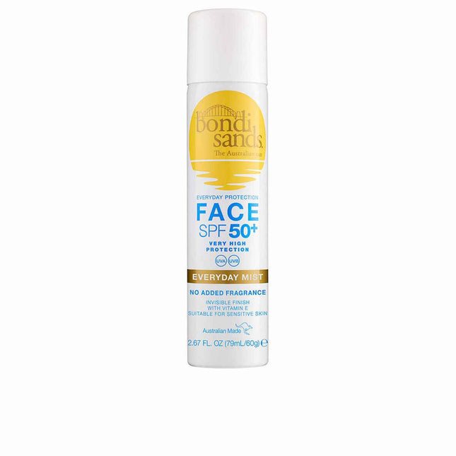 Bondi Sands Face Spf50 Bruma Facial Sin – Perfume Unisex, 79 ml