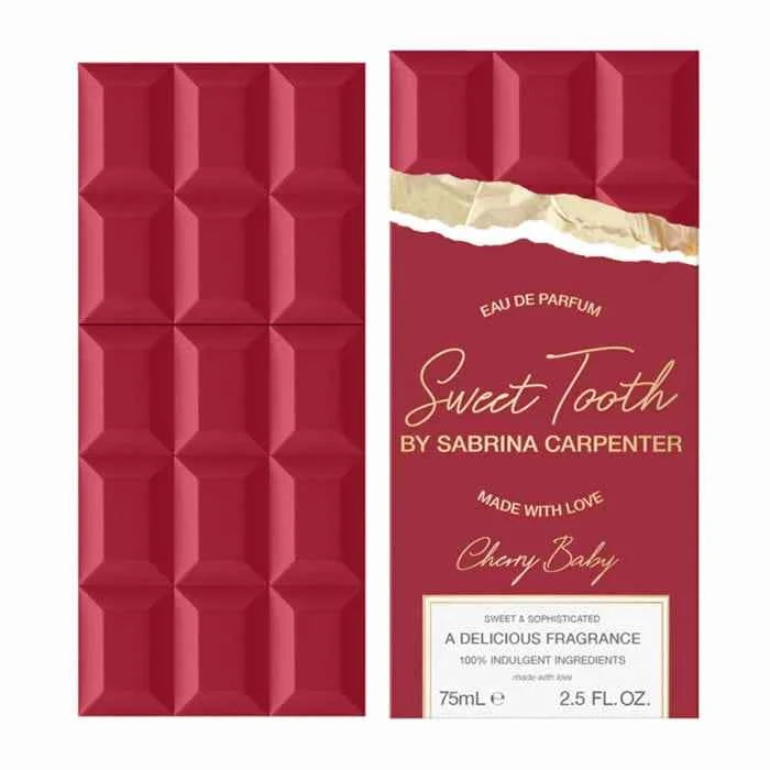 Sabrina Carpenter Sweet Tooth Cherry Baby – Eau de Parfum for Women Spray, 75 ml