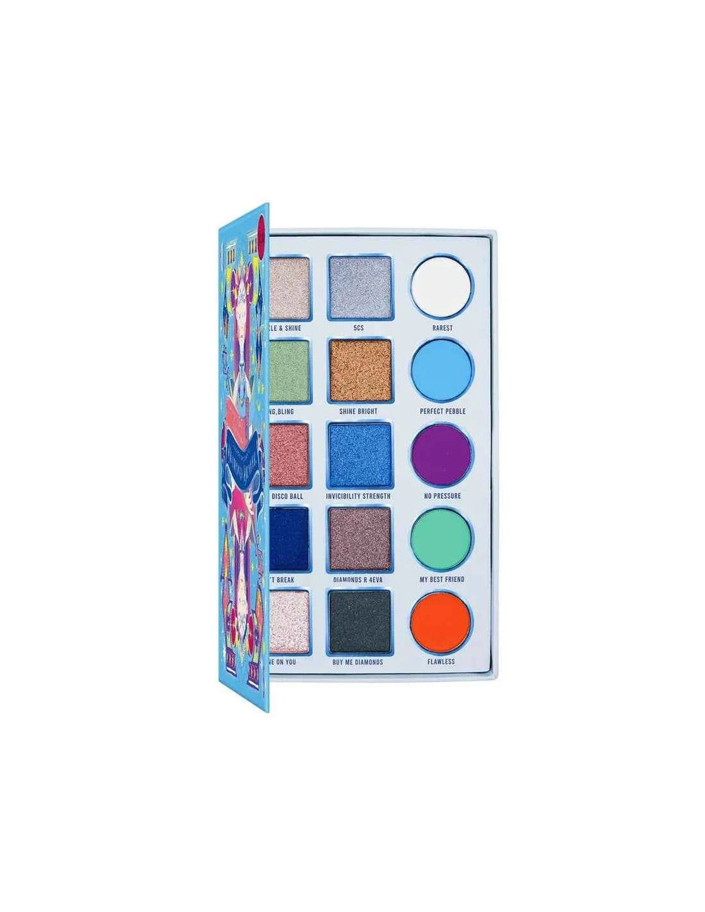 J.CAT Beauty Jcat Sombra Paleta Diamond Dealer Unisex