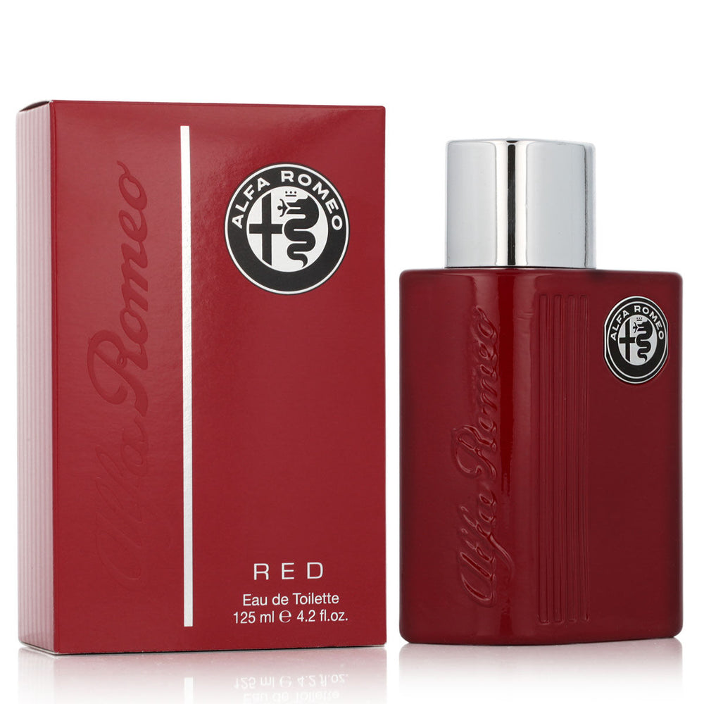 Alfa Romeo Red – Eau de Toilette for Men, 125 ml