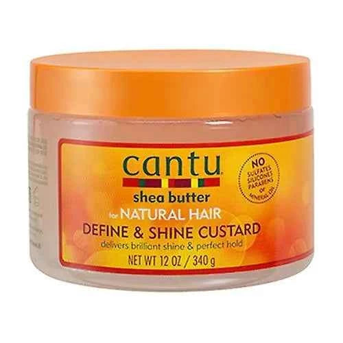 Cantu For Natural Hair Define y Shine Custard Unisex, 340 g