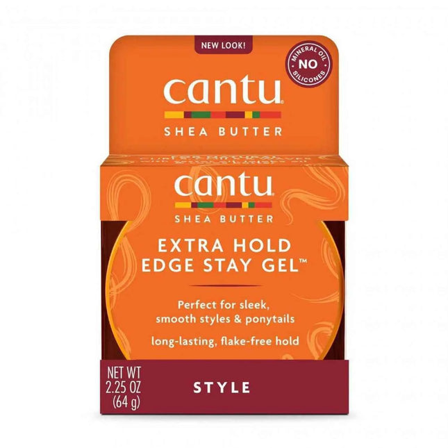 Cantu Shea Butter Stay – Gel Extra-Hold Unisex, 64 g