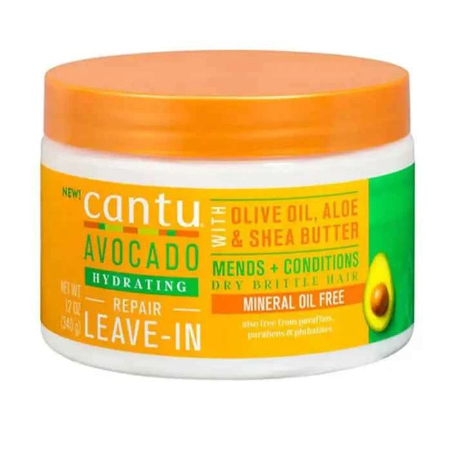 Cantu Avocado Hydrating Repair Leave-In Unisex, 340 g