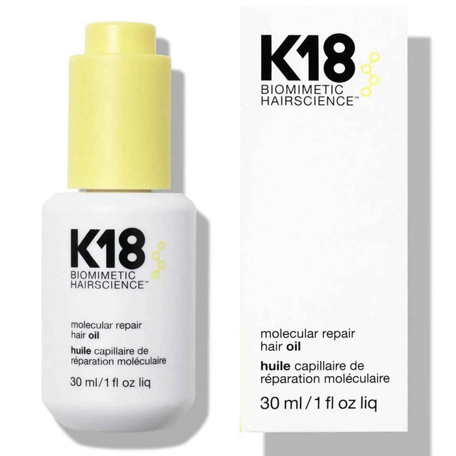 K18 Molecular Repair Aceite Capilar Unisex, 30 ml