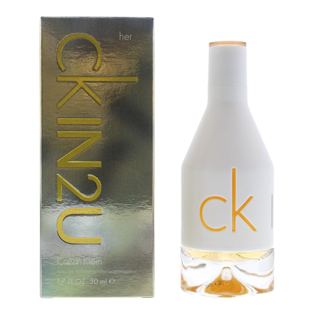Calvin Klein CK IN2U – Eau de Toilette for Women, 50 ml