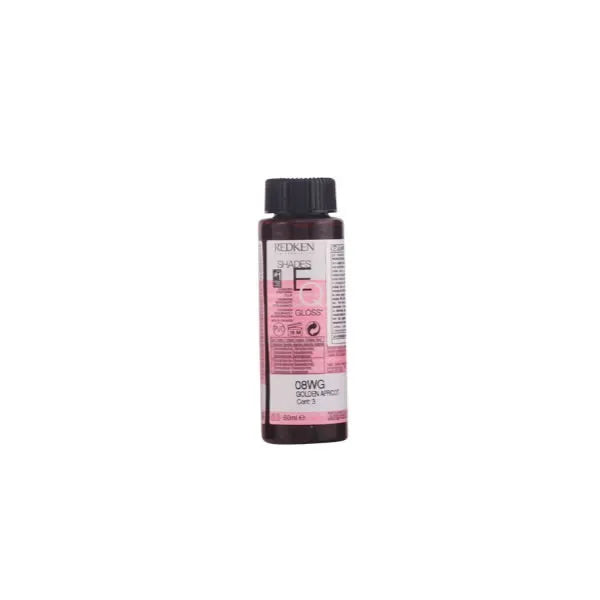 Redken Shades Eq 08WG Golden Apric Equalizing Conditioning Color Gloss Unisex, 60 ml