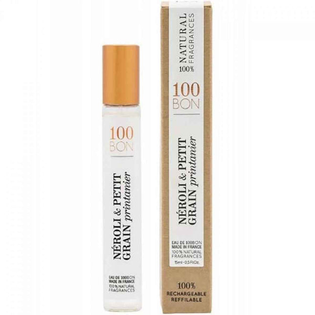 100 Bon Neroli & Petit Grain Printanier – Eau de Parfum Unisex, 15 ml Miniature