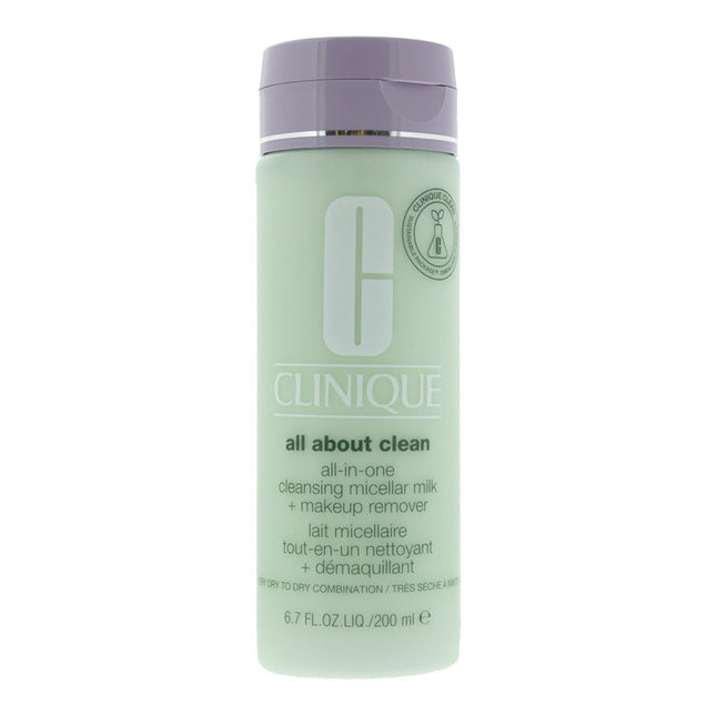 Clinique All About Clean Eliminates Impurities – Micellar Milk for Women, 200 ml