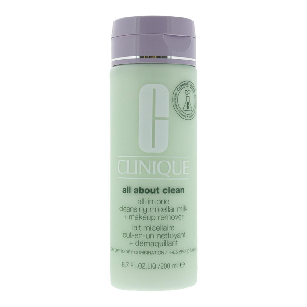 Clinique All About Clean Eliminates Impurities – Micellar Milk for Women, 200 ml