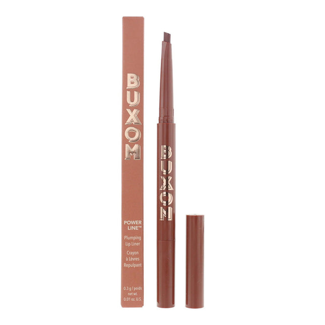 Buxom Power Line – Lip Liner for Women, Savvy Sienna, 0.3 g