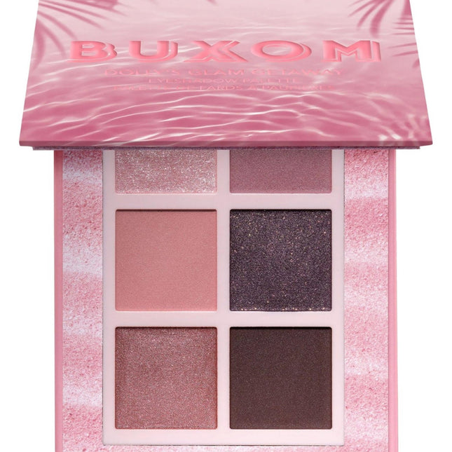 Buxom Dolly's Glam Getaway – Eyeshadow Palette for Women, 6 Shades, 7.2 g