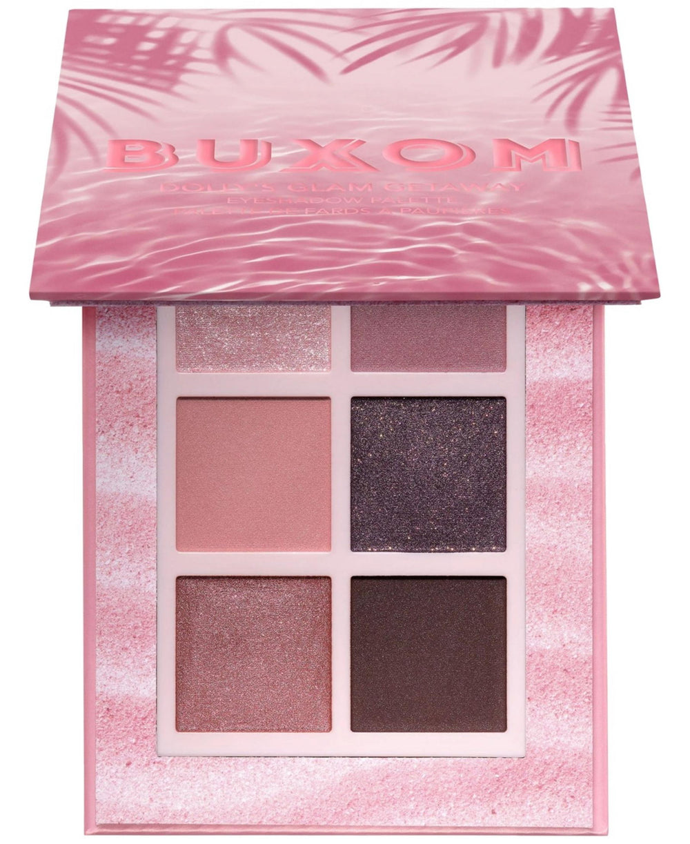 Buxom Dolly's Glam Getaway – Eyeshadow Palette for Women, 6 Shades, 7.2 g