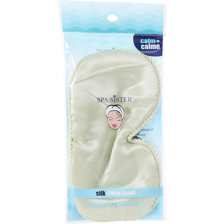 Spa Accessories Silk Sleep Mask (Celery)