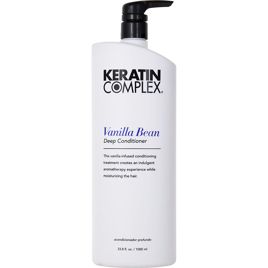 Keratin Complex Vanilla Bean Deep Conditioner With (Packaging May Vary) 33.8 oz