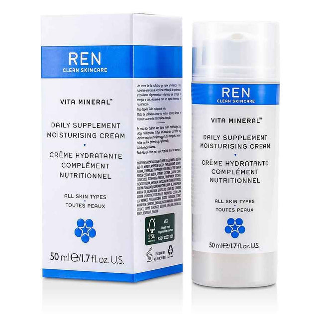 Ren Vita Mineral Daily Supplement Moisturising Cream (For All Skin Types) 50ml/1.7oz
