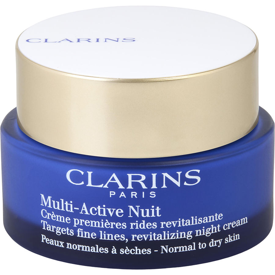 Clarins Multi-Active Night Targets Fine Lines Revitalizing Cream - For Normal To Dry Skin 50ml/1.7oz