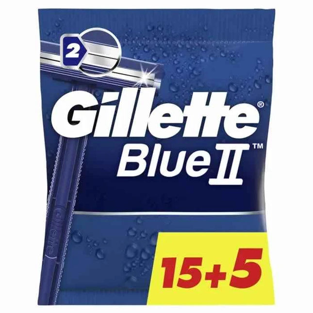 Gillette Blue II 15+ Unisex, 5 Units