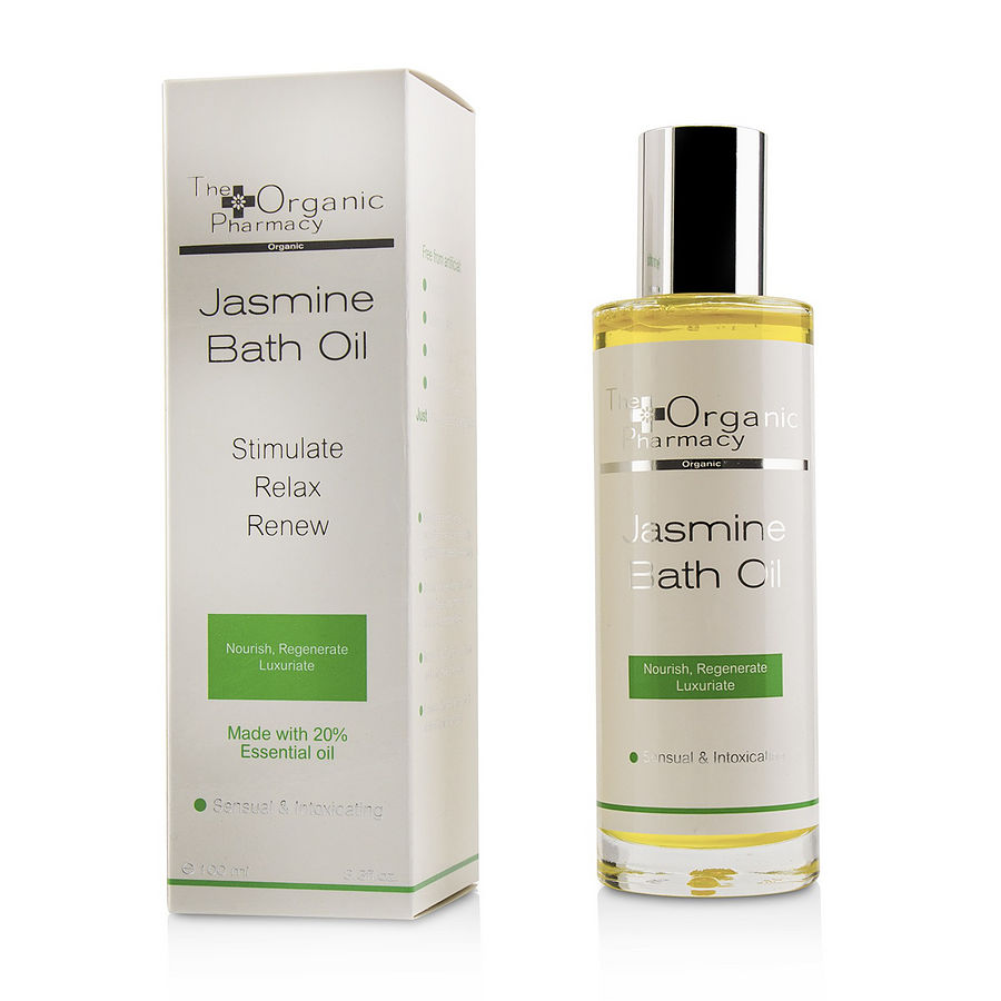 The Organic Pharmacy Jasmine Bath Oil - Sensual & Intoxicating 100ml/3.3oz