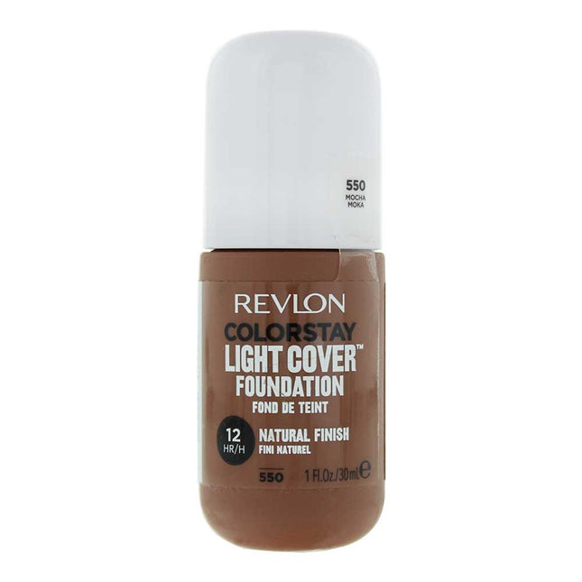 Revlon ColorStay 12h Natural – Liquid Foundation for Women, 550, Mocha, 54 ml