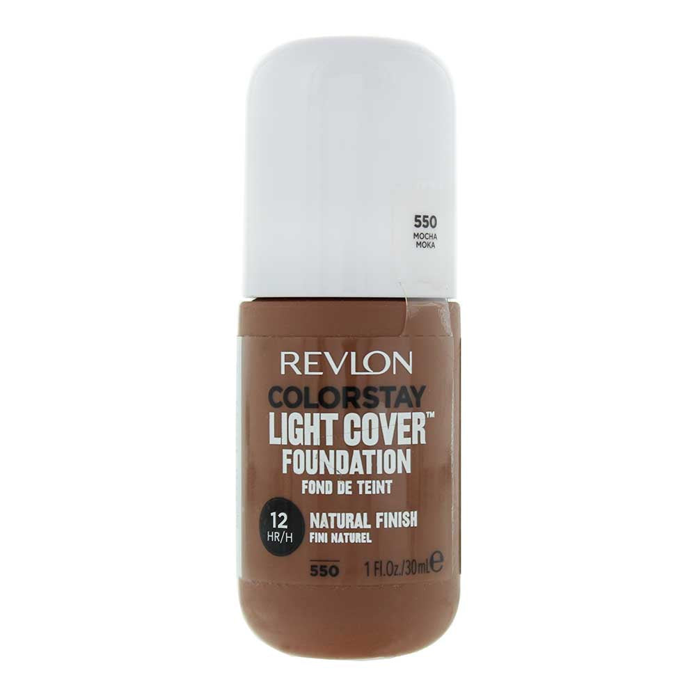 Revlon ColorStay 12h Natural – Liquid Foundation for Women, 550, Mocha, 54 ml