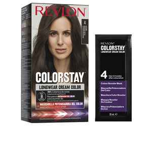 Revlon Colorstay – Permanent Hair Dye for Women, 4 Dark Brown, 165 ml