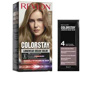 Revlon Color Stay – Permanent Hair Dye for Women, 8.13 Medium Beige Blonde, 165 ml