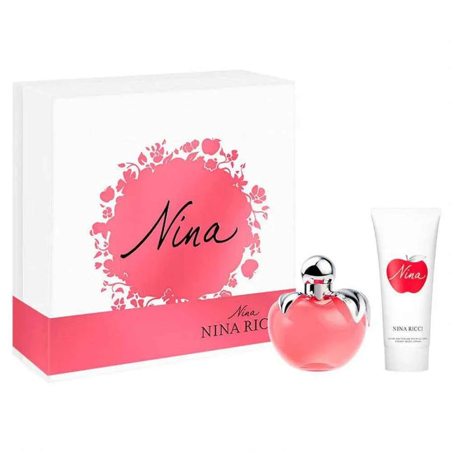 NINA Ricci Nina – Eau de Toilette for Women Recargable 80 ml Creamy Loción Corporal, 75 ml