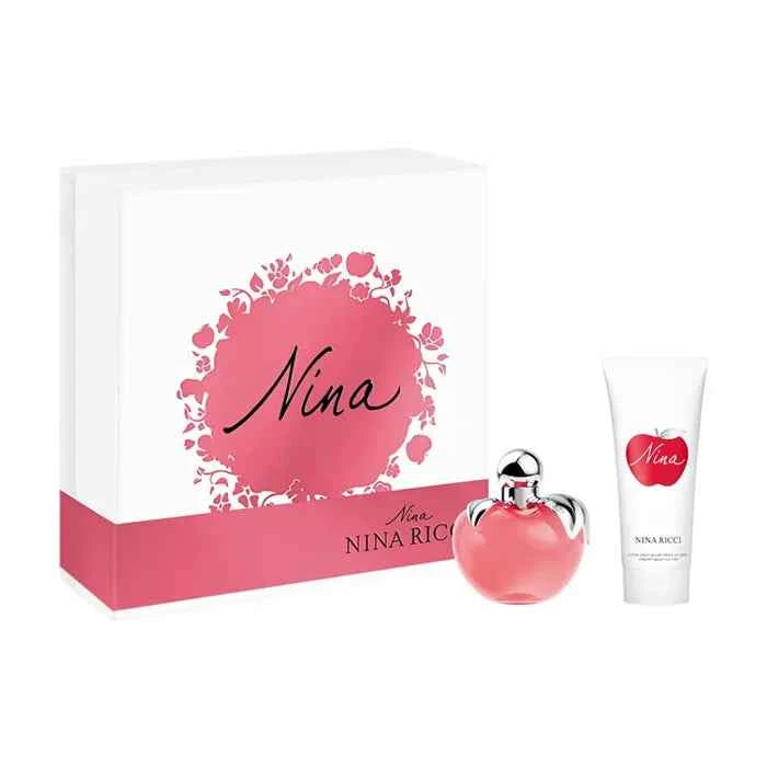 NINA Ricci Nina – Eau de Toilette for Women Spray 50 ml, Set 2 Pieces