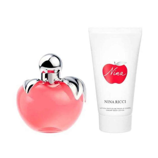 NINA Ricci Nina – Eau de Toilette for Women Recargable 80 ml Creamy Loción Corporal, 75 ml
